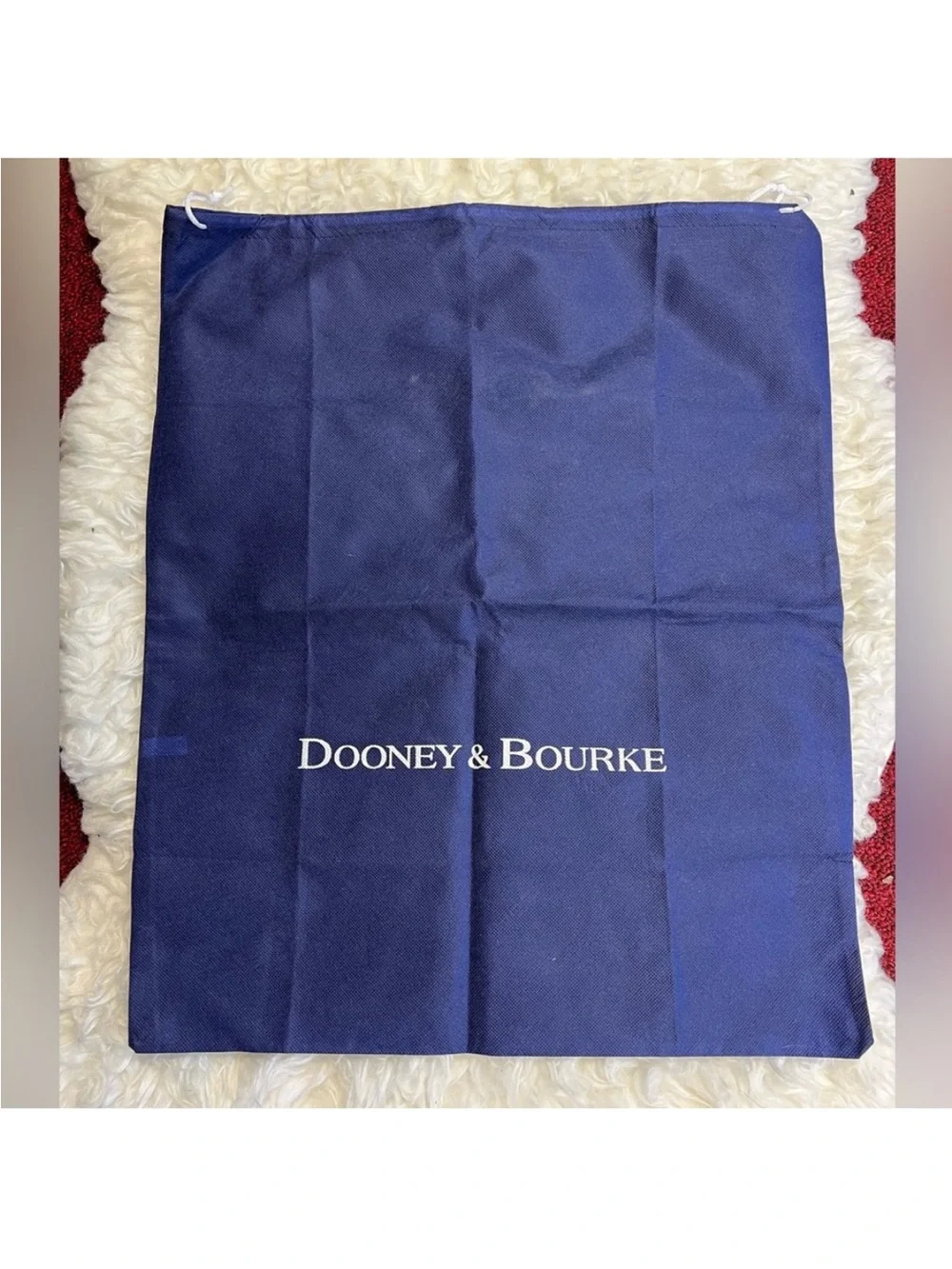 Dooney & Bourke Blue Logo Dust Bag